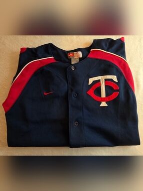 Nike Minnesota Twins Baseball Jersey Large
